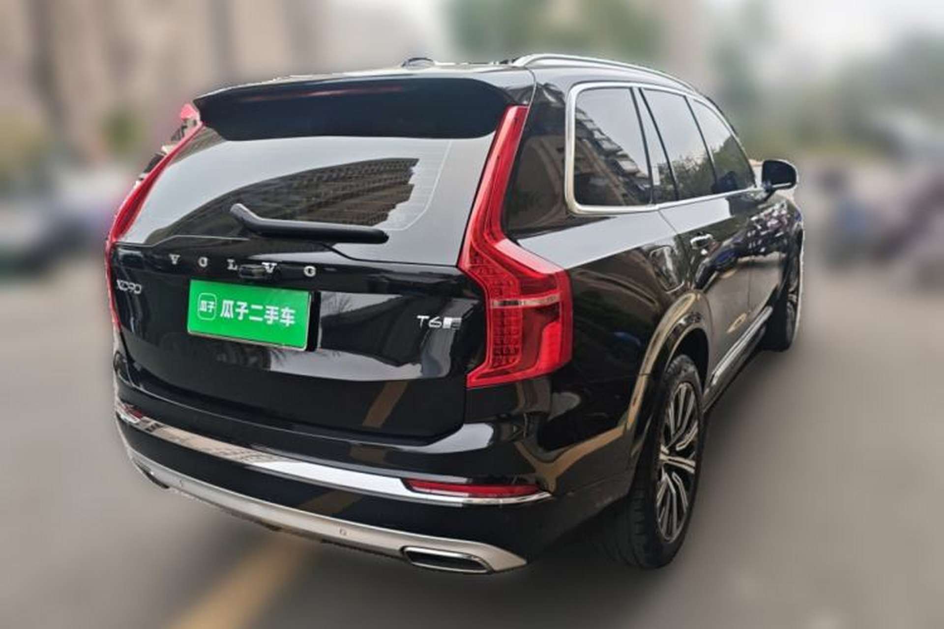 Used Volvo XC90 2020 Facelifted T6 Zhiyi Luxury 7-Seater Rear Right 45 Deg