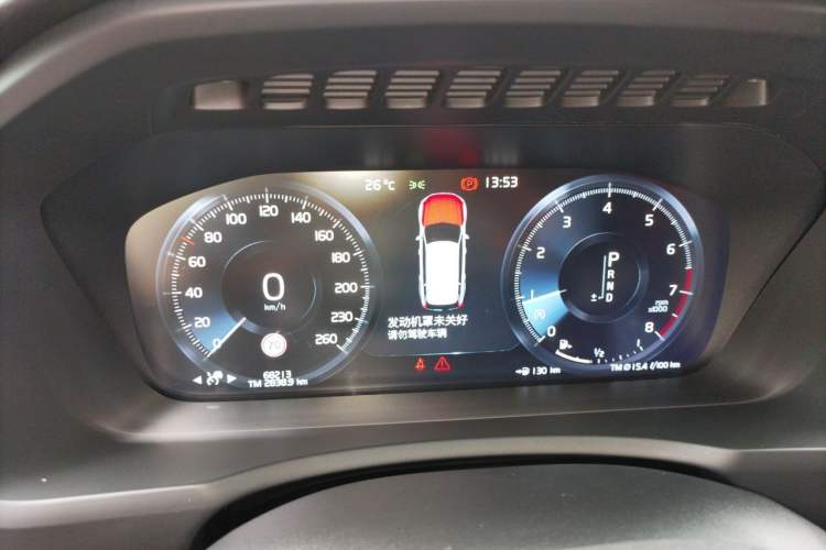 Used Volvo XC90 2020 T6 Zhiyi Sport Edition 7-Seater Instrument Cluster
