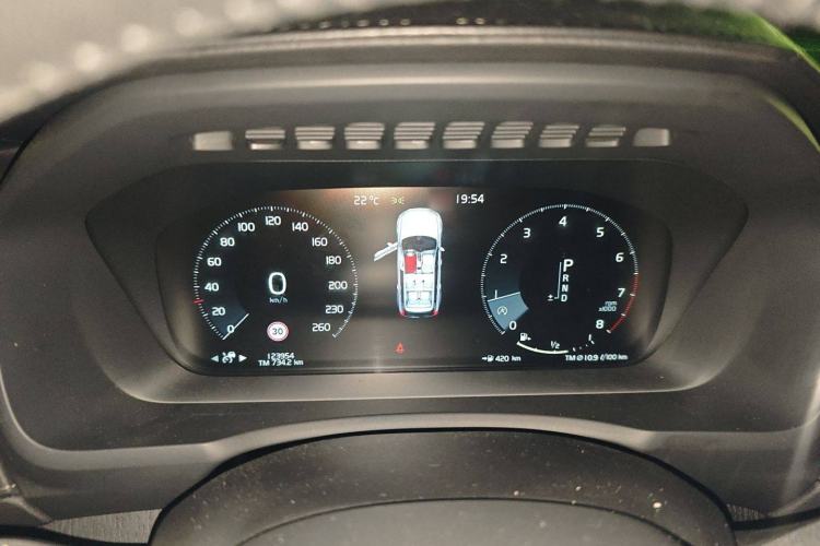 Used Volvo XC90 2020 Facelifted T6 Zhiya Luxury 7-Seater Instrument Cluster