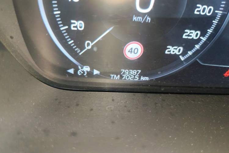 Used Volvo XC90 2020 Facelifted T6 Zhiyi Luxury 7-Seater Odometer Close Up