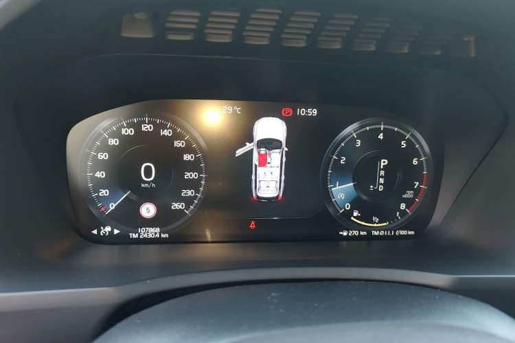 Used Volvo XC90 2020 T6 Zhiyi Luxury 7-Seater Instrument Cluster