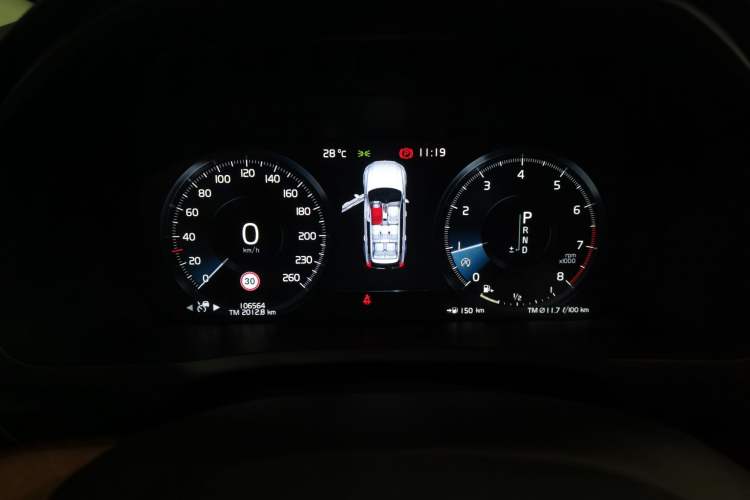Used Volvo XC90 2020 T6 Zhiyi Luxury 7-Seater Instrument Cluster