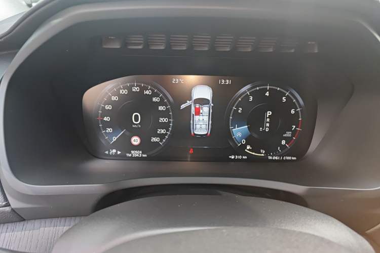 Used Volvo XC90 2020 T6 Zhiya Luxury 7-Seater Instrument Cluster
