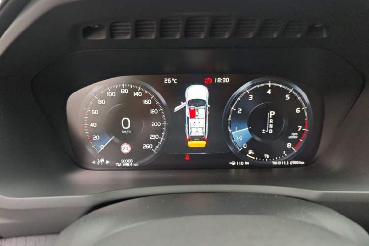 Used Volvo XC90 2020 Facelift T6 Zhiya Sport Edition 7-Seater Instrument Cluster