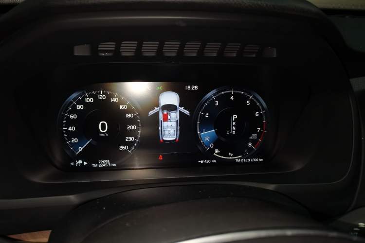 Used Volvo XC90 2020 T6 Zhiyi Luxury 7-Seater Instrument Cluster