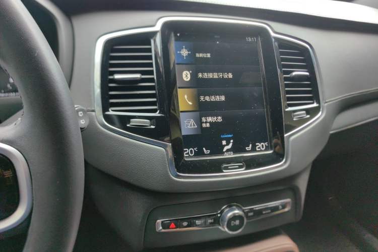 Used Volvo XC90 2021 B6 Luxury Smart Edition 7-Seater Audio And AC Panel
