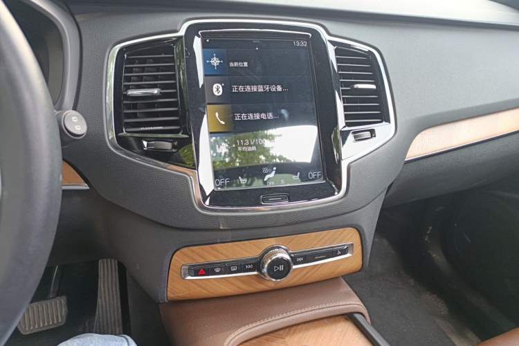 Used Volvo XC90 2021 B6 Zhiyi Luxury Edition 7-Seater Audio And AC Panel