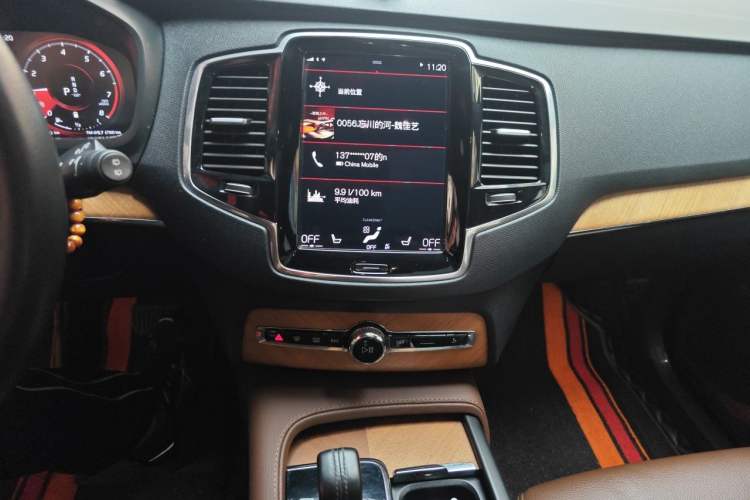 Used Volvo XC90 2021 B6 Zhiyi Luxury Edition 7-Seater Audio And AC Panel
