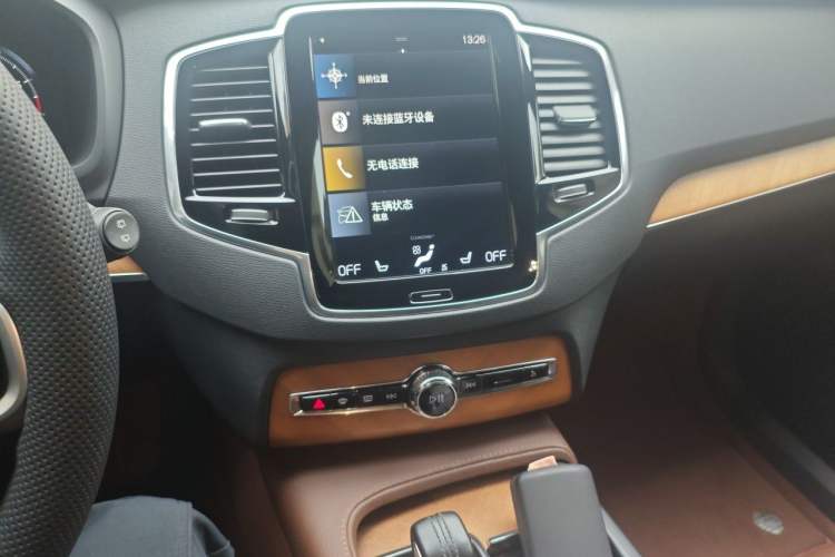 Used Volvo XC90 2021 B6 Zhiyi Luxury Edition 7-Seater Audio And AC Panel