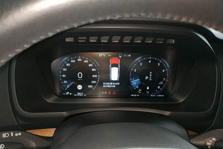 Used Volvo XC90 2021 B6 Zhiyi Luxury Edition 7-Seater Instrument Cluster