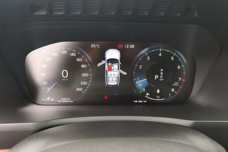 Used Volvo XC90 2021 B6 Zhiyi Luxury Edition 7-Seater Instrument Cluster