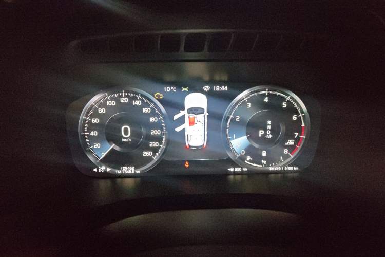 Used Volvo XC90 2021 B6 Zhiyi Luxury Edition 7-Seater Instrument Cluster