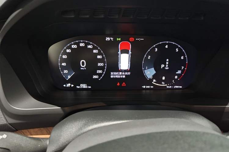 Used Volvo XC90 2021 B6 Zhiyi Luxury Edition 7-Seater Instrument Cluster