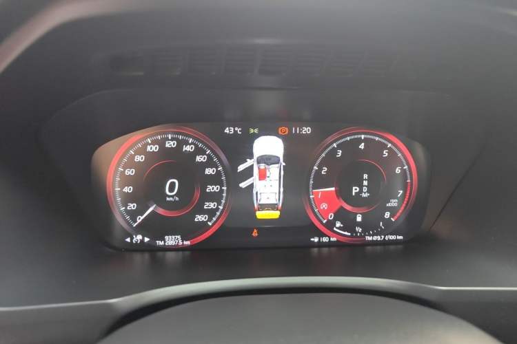 Used Volvo XC90 2021 B6 Zhiyi Luxury Edition 7-Seater Instrument Cluster