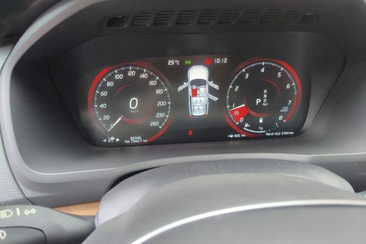 Used Volvo XC90 2021 B6 Zhiyi Luxury Edition 7-Seater Instrument Cluster