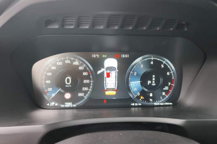 Used Volvo XC90 2021 B6 Zhiyi Luxury Edition 7-Seater Instrument Cluster