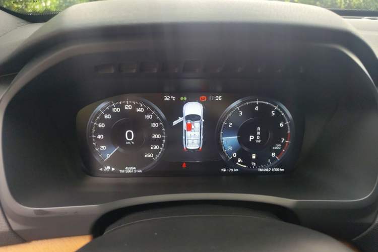 Used Volvo XC90 2021 B6 Zhiyi Luxury Edition 7-Seater Instrument Cluster