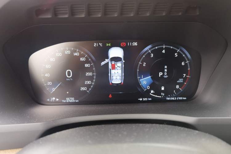 Used Volvo XC90 2021 B6 Zhiyi Luxury Edition 7-Seater Instrument Cluster