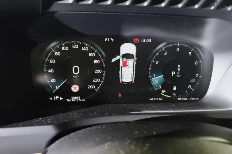 Used Volvo XC90 2021 B6 Zhiyi Luxury Edition 7-Seater Instrument Cluster