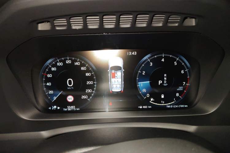 Used Volvo XC90 2021 B6 Zhiyi Luxury Edition 7-Seater Instrument Cluster