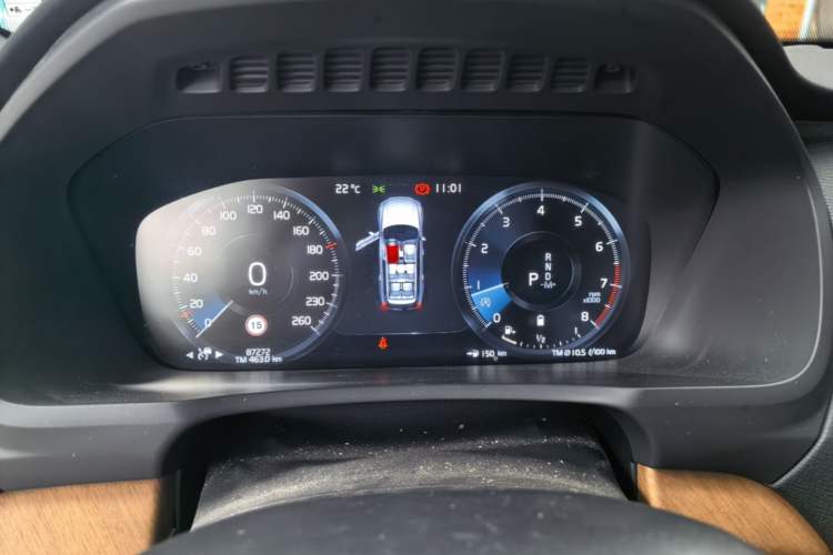 Used Volvo XC90 2021 B6 Zhiyi Luxury Edition 7-Seater Instrument Cluster