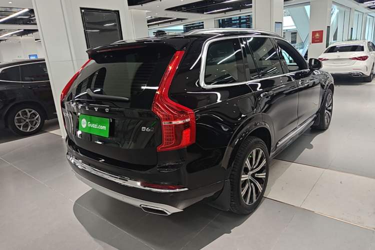 Used Volvo XC90 2021 B6 Zhiyi Luxury Edition 7-Seater Rear Right 45 Deg