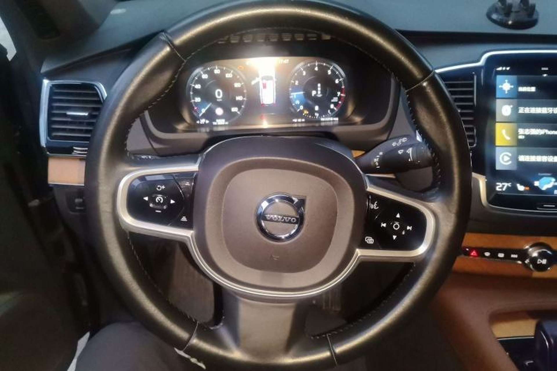 Used Volvo XC90 2021 B6 Zhiyi Luxury Edition 7-Seater Steering Wheel