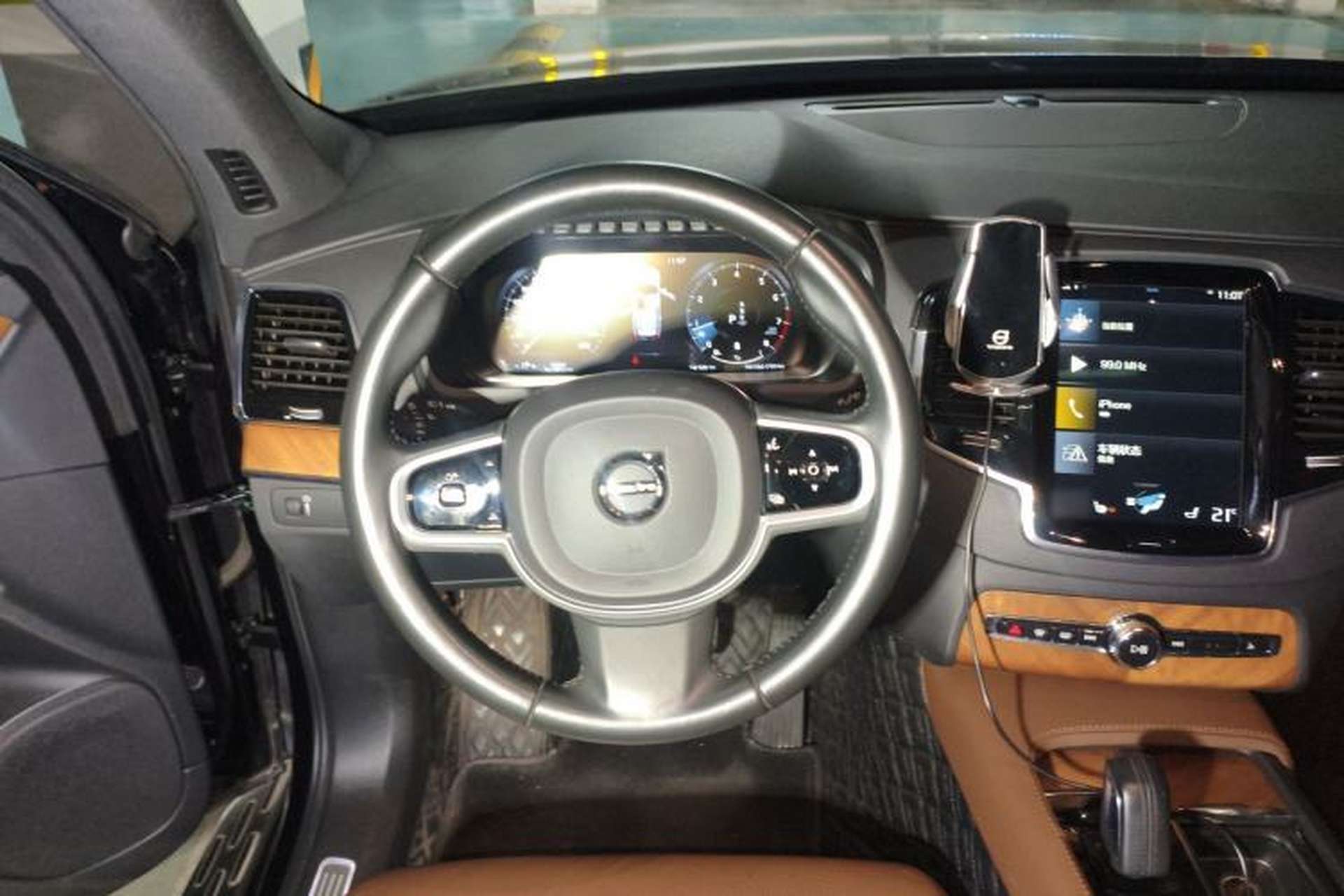 Used Volvo XC90 2021 B6 Zhiyi Luxury Edition 7-Seater Steering Wheel