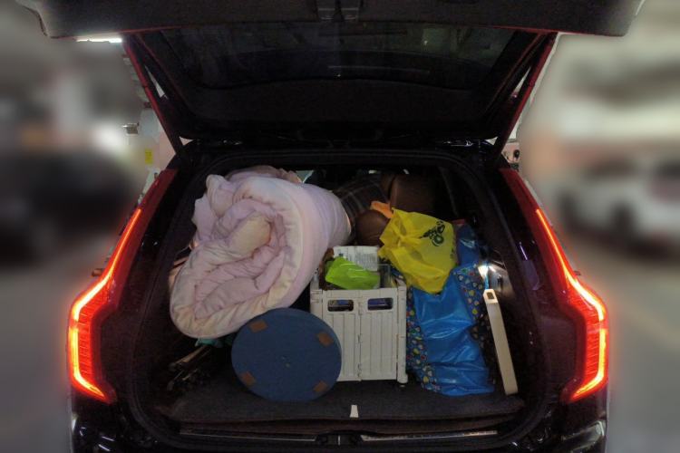 Used Volvo XC90 2021 B6 Zhiyi Luxury Edition 7-Seater Trunk