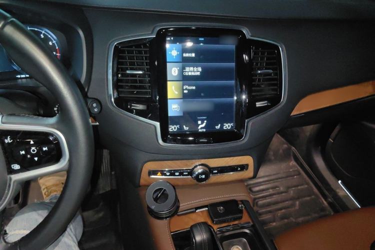 Used Volvo XC90 2021 B6 Zhiyi Luxury Edition 7-Seater Audio And AC Panel