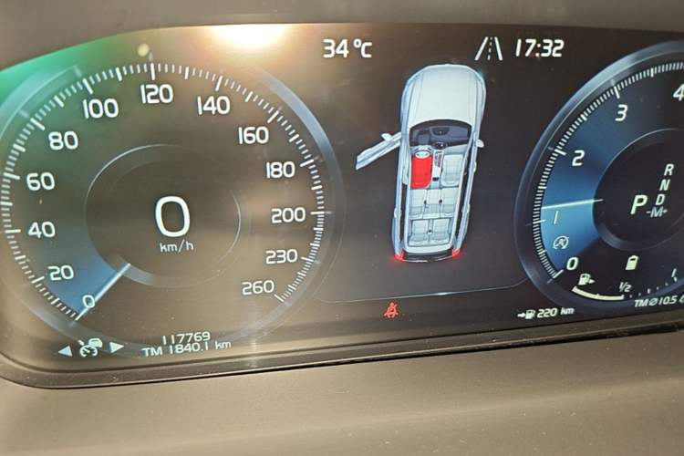 Used Volvo XC90 2021 B6 Zhiyi Luxury Edition 7-Seater Instrument Cluster