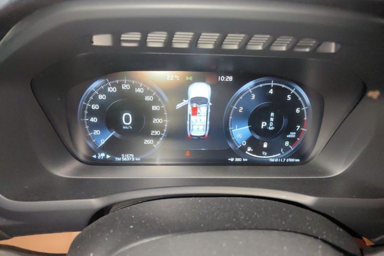 Used Volvo XC90 2021 B6 Zhiyi Luxury Edition 7-Seater Instrument Cluster