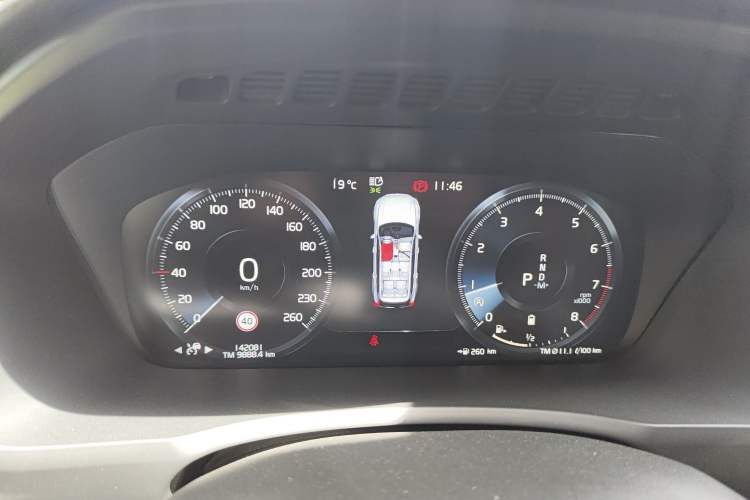 Used Volvo XC90 2021 B6 Zhiyi Luxury Edition 7-Seater Instrument Cluster