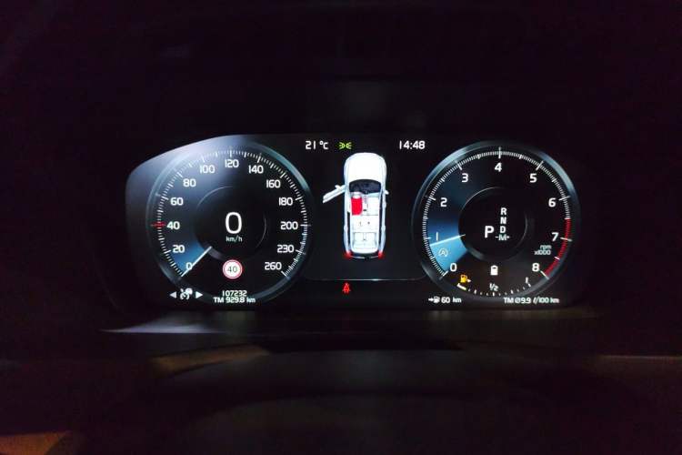 Used Volvo XC90 2021 B6 Zhiyi Luxury Edition 7-Seater Instrument Cluster