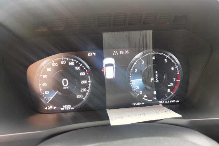 Used Volvo XC90 2021 B5 SmartDrive Luxury Edition 7 Seats Instrument Cluster