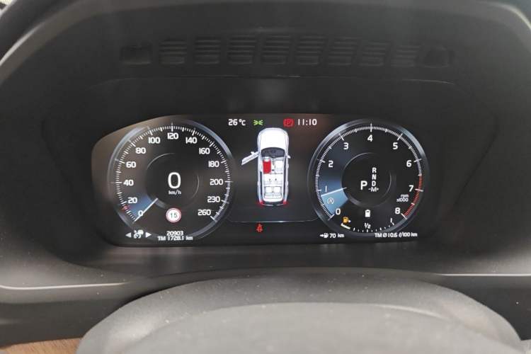 Used Volvo XC90 2021 B6 Zhiyi Luxury Edition 7-Seater Instrument Cluster