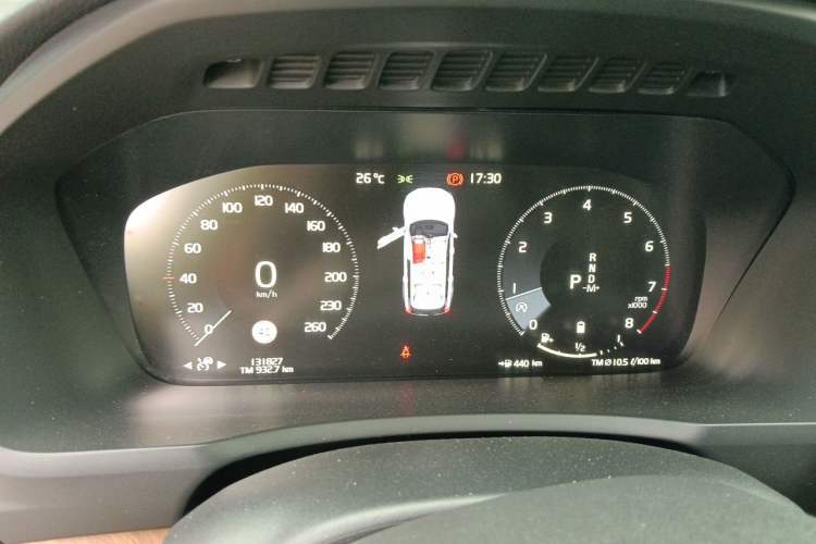 Used Volvo XC90 2021 B6 Zhiyi Luxury Edition 7-Seater Instrument Cluster