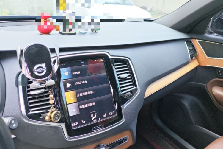 Used Volvo XC90 2022 B6 Zhiyi Luxury Edition 7-Seater Audio And AC Panel