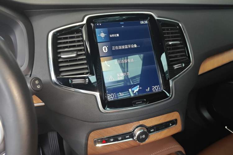 Used Volvo XC90 2022 B6 Zhiyi Luxury Edition 7-Seater Audio And AC Panel