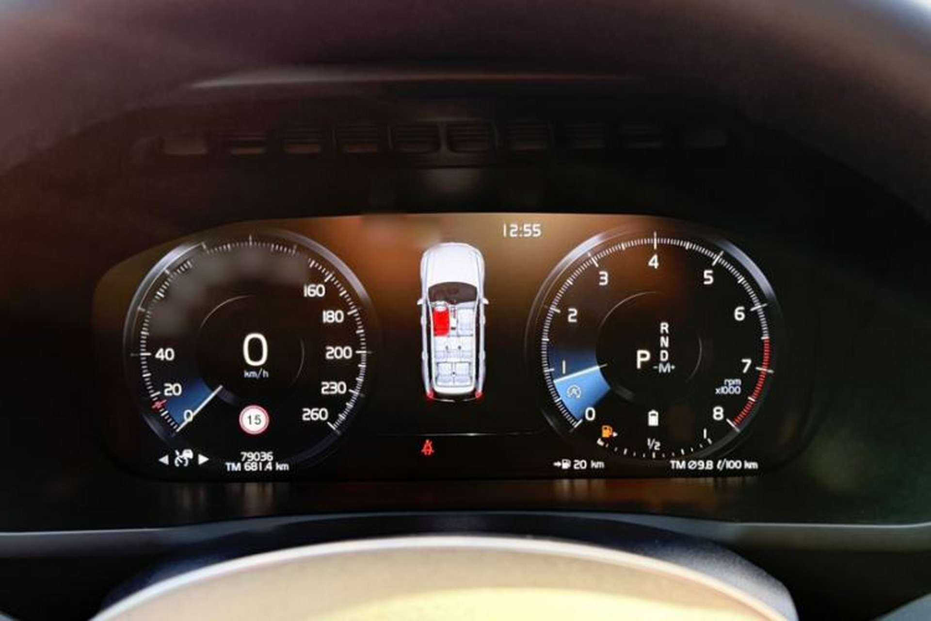 Used Volvo XC90 2022 B6 Zhiya Luxury 7-Seater Instrument Cluster
