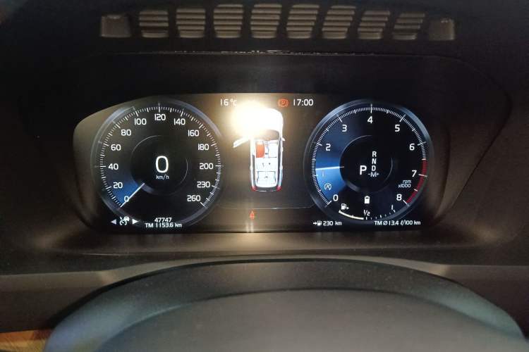 Used Volvo XC90 2022 B6 Zhiyi Luxury Edition 7-Seater Instrument Cluster