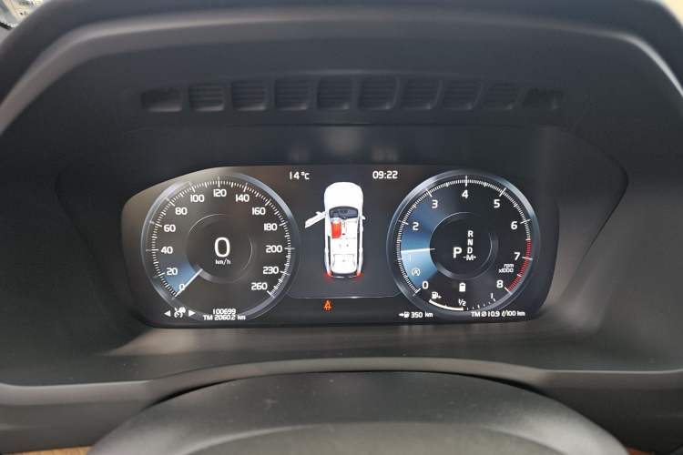 Used Volvo XC90 2022 B6 Zhiyi Luxury Edition 7-Seater Instrument Cluster
