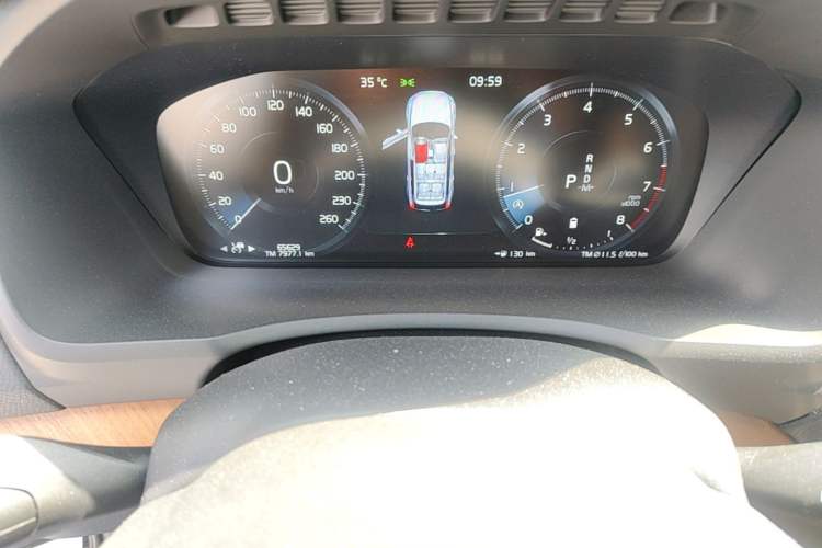 Used Volvo XC90 2022 B6 Zhiyi Luxury Edition 7-Seater Instrument Cluster