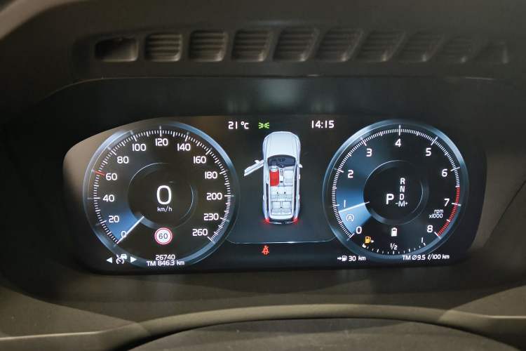 Used Volvo XC90 2022 B6 Zhiyi Luxury Edition 7-Seater Instrument Cluster
