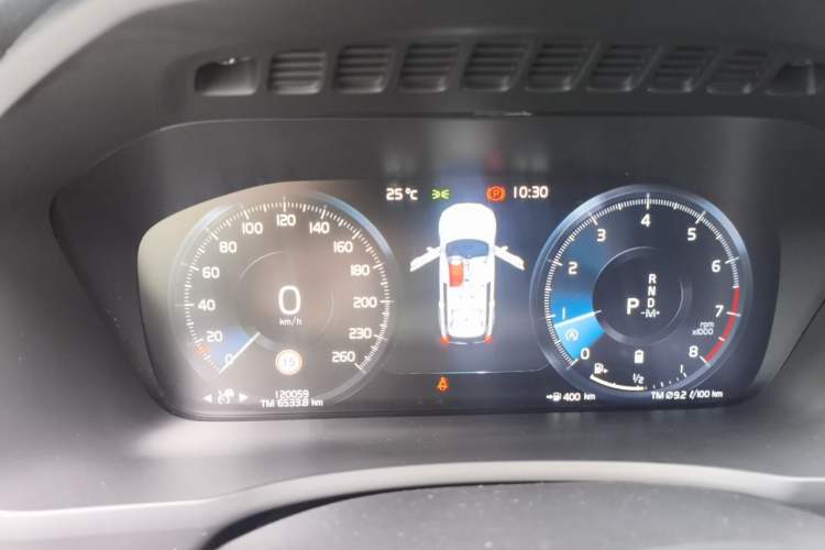 Used Volvo XC90 2022 B6 Zhiyi Luxury Edition 7-Seater Instrument Cluster