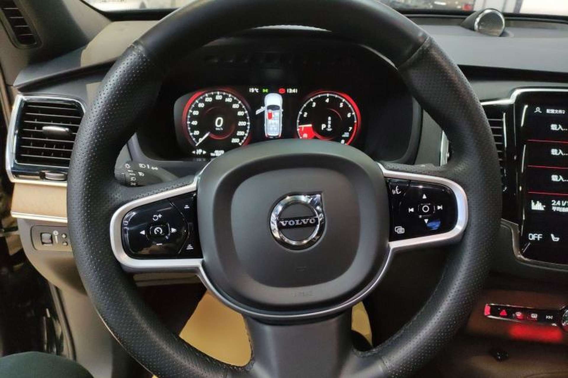 Used Volvo XC90 2022 B6 Zhiyi Luxury Edition 7-Seater Steering Wheel