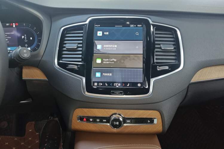 Used Volvo XC90 2023 B6 Zhiyi Luxury Edition 7-Seater Audio And AC Panel