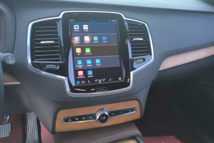 Used Volvo XC90 2023 B6 Zhiyi Luxury Edition 7-Seater Audio And AC Panel