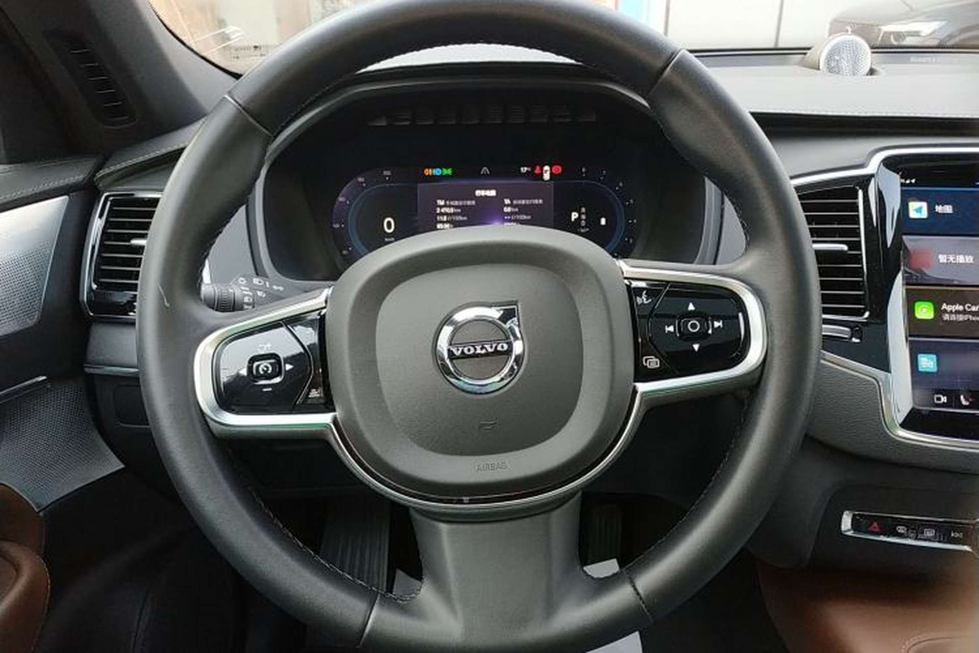 Used Volvo XC90 2023 B6 Zhiya Luxury 7-Seater Steering Wheel