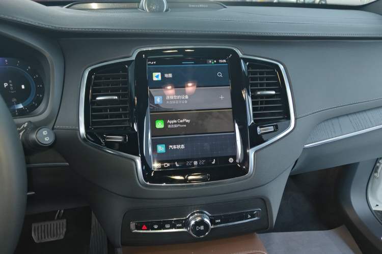 Used Volvo XC90 2023 B6 Zhiya Luxury 7-Seater Audio And AC Panel